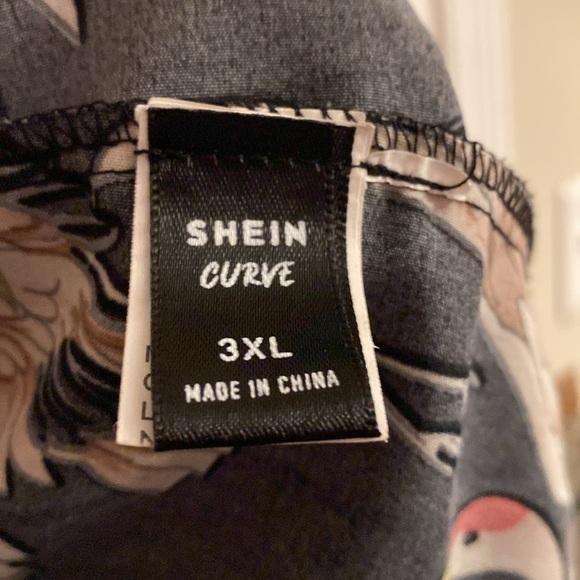 Open front duster - Bird design - Picture 4 of 8